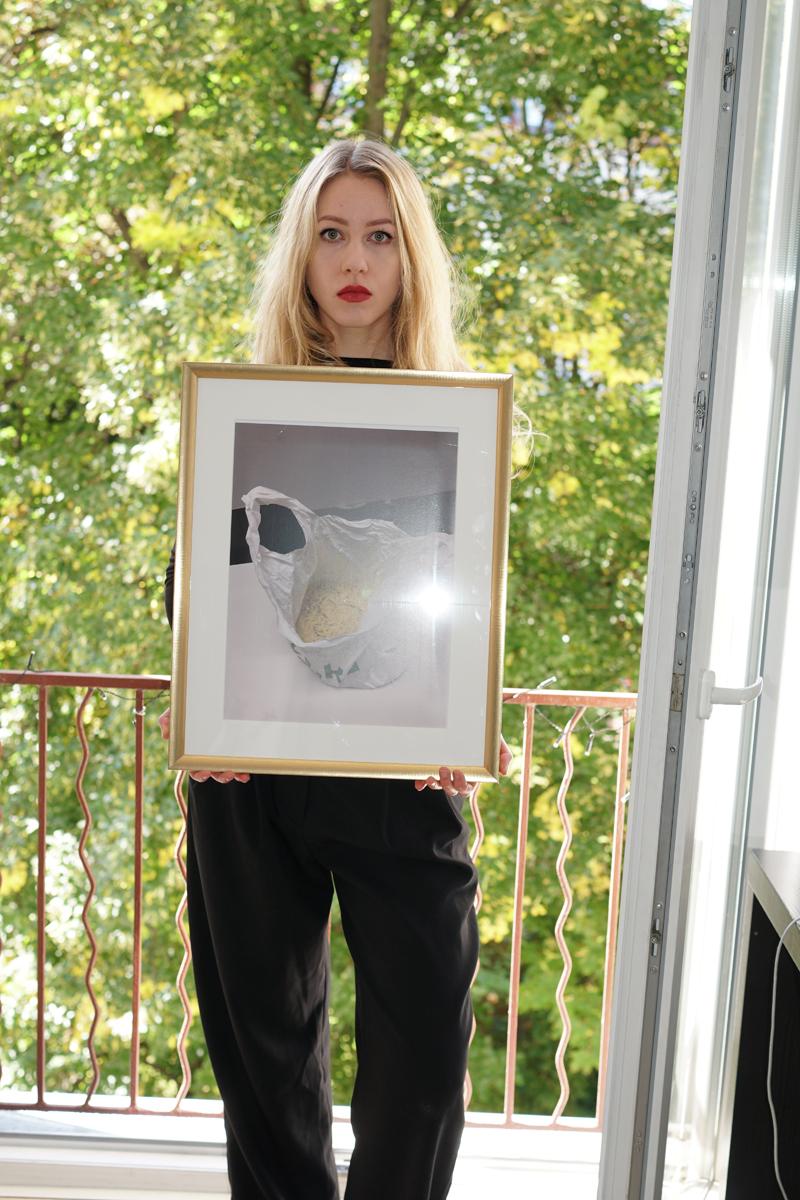 Smutne jedzenie w pracy