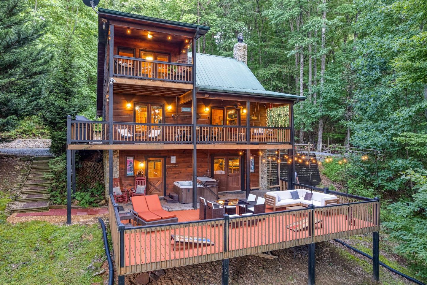 Private Mountain Retreat - Blue Ridge, w stanie Georgia
