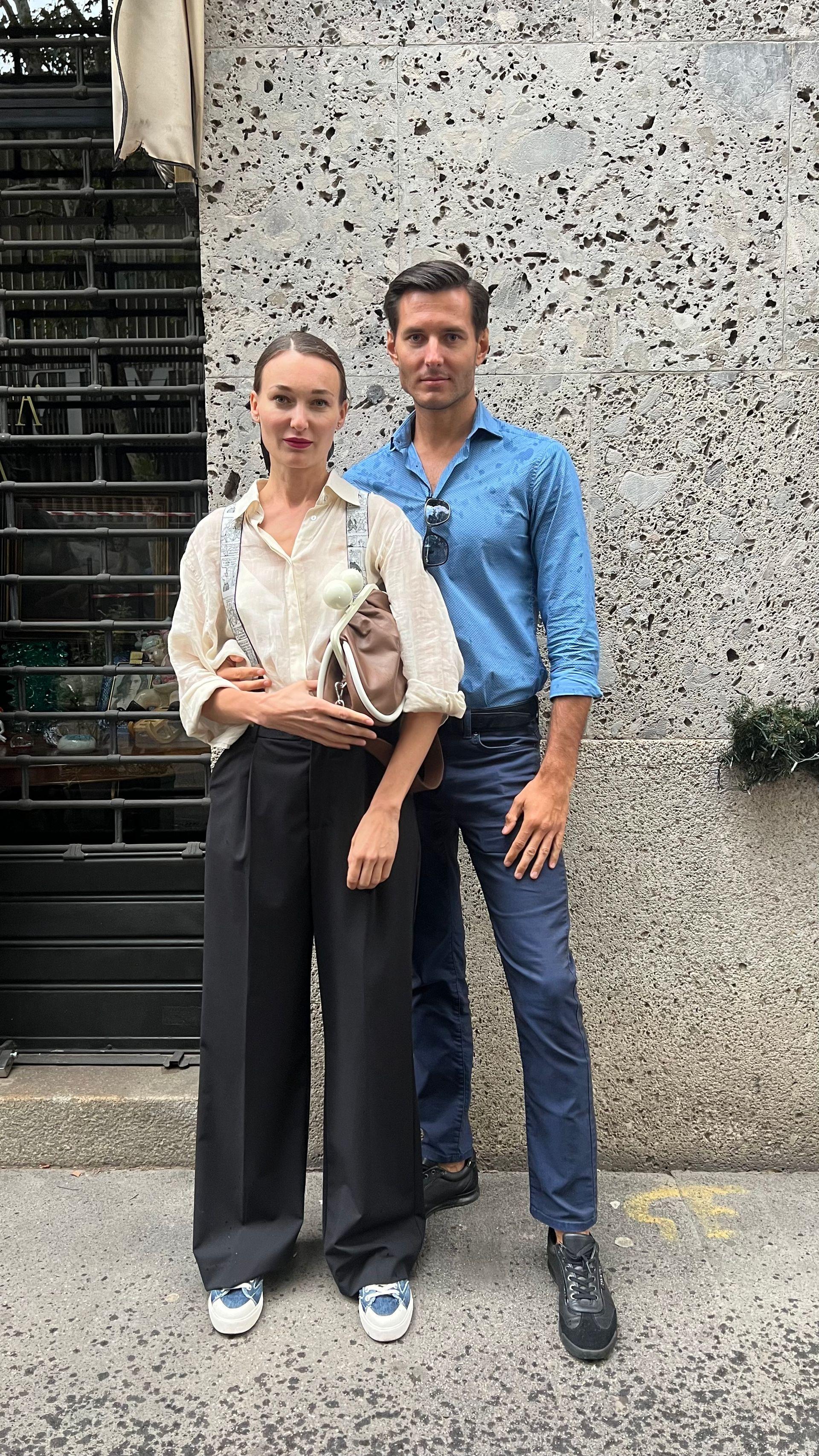 @lanatavalynska i @kirill_milanomodel