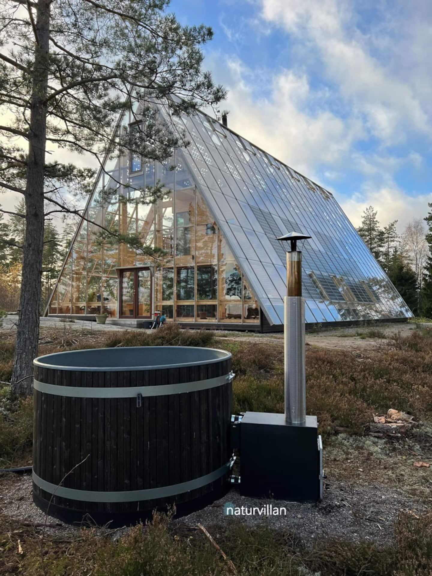 Unikt Designat Ekologiskt Naturhus - Brålanda, Szwecja