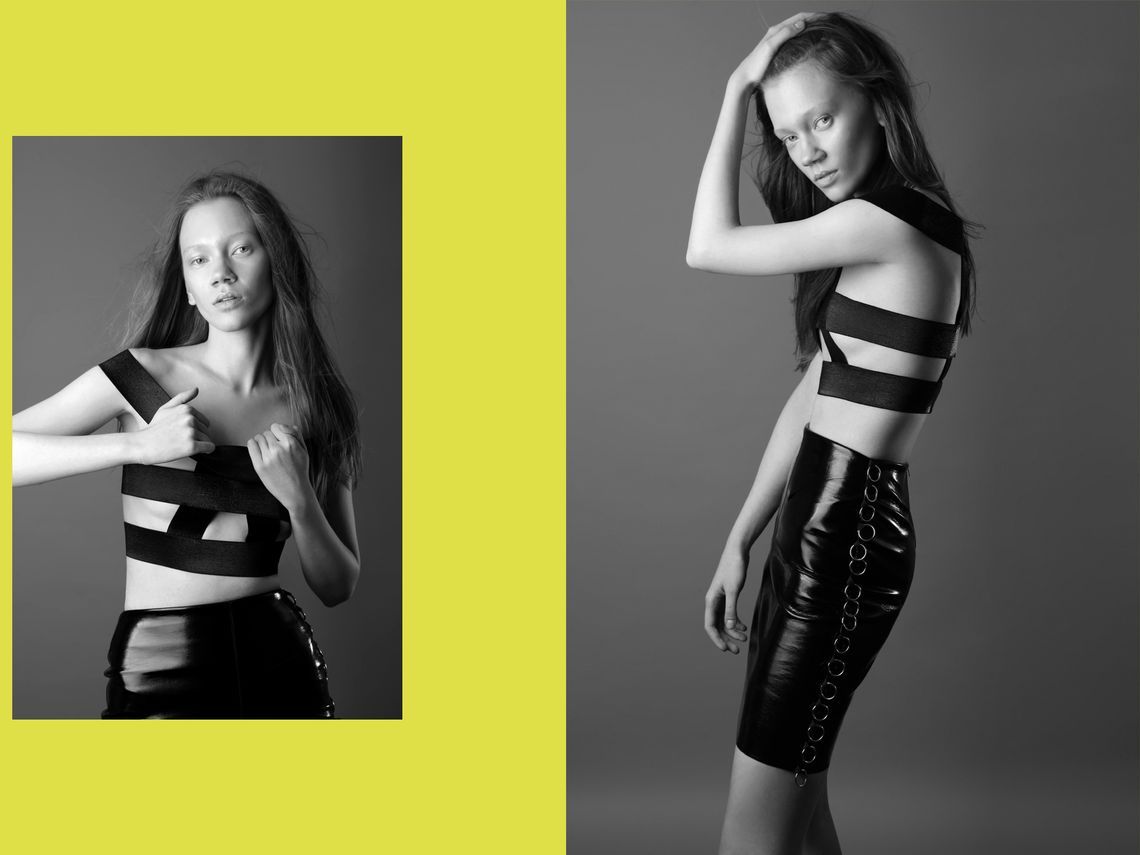 Wiki Champignon - niebieskie oczy, ciemny blond. Nowa twarz polskiego modelingu