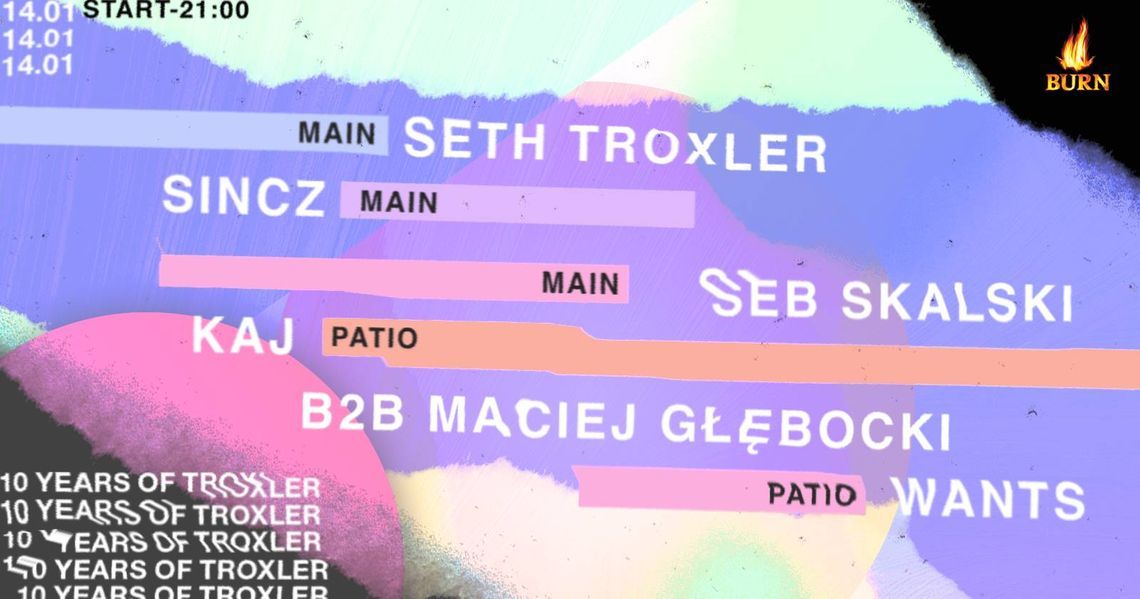 Znakomity Seth Troxler świętuje 10-lecie na Smolnej