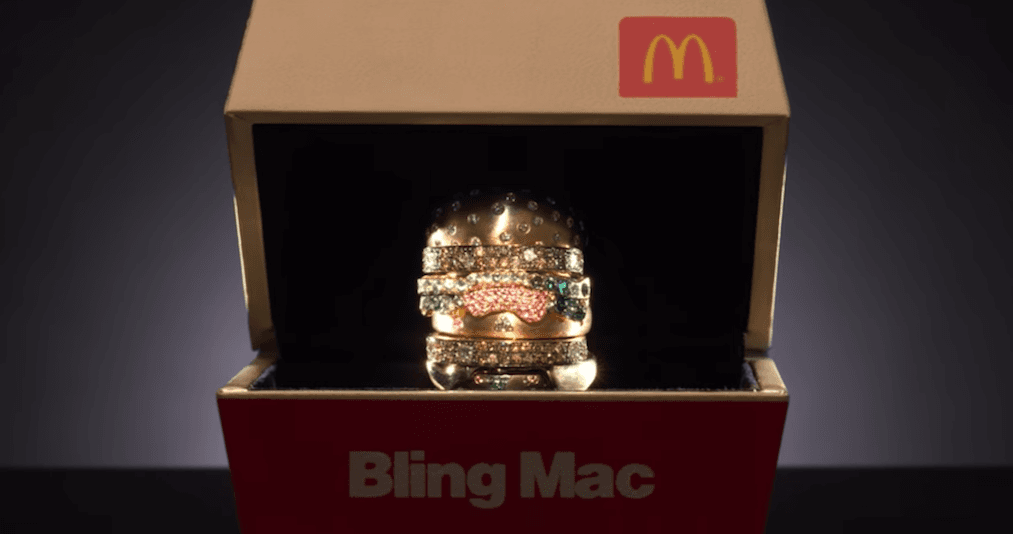 To nie żart! Z okazji walentynek w McDonald’s można wygrać pierścionek z diamentami wart 42 000 zł