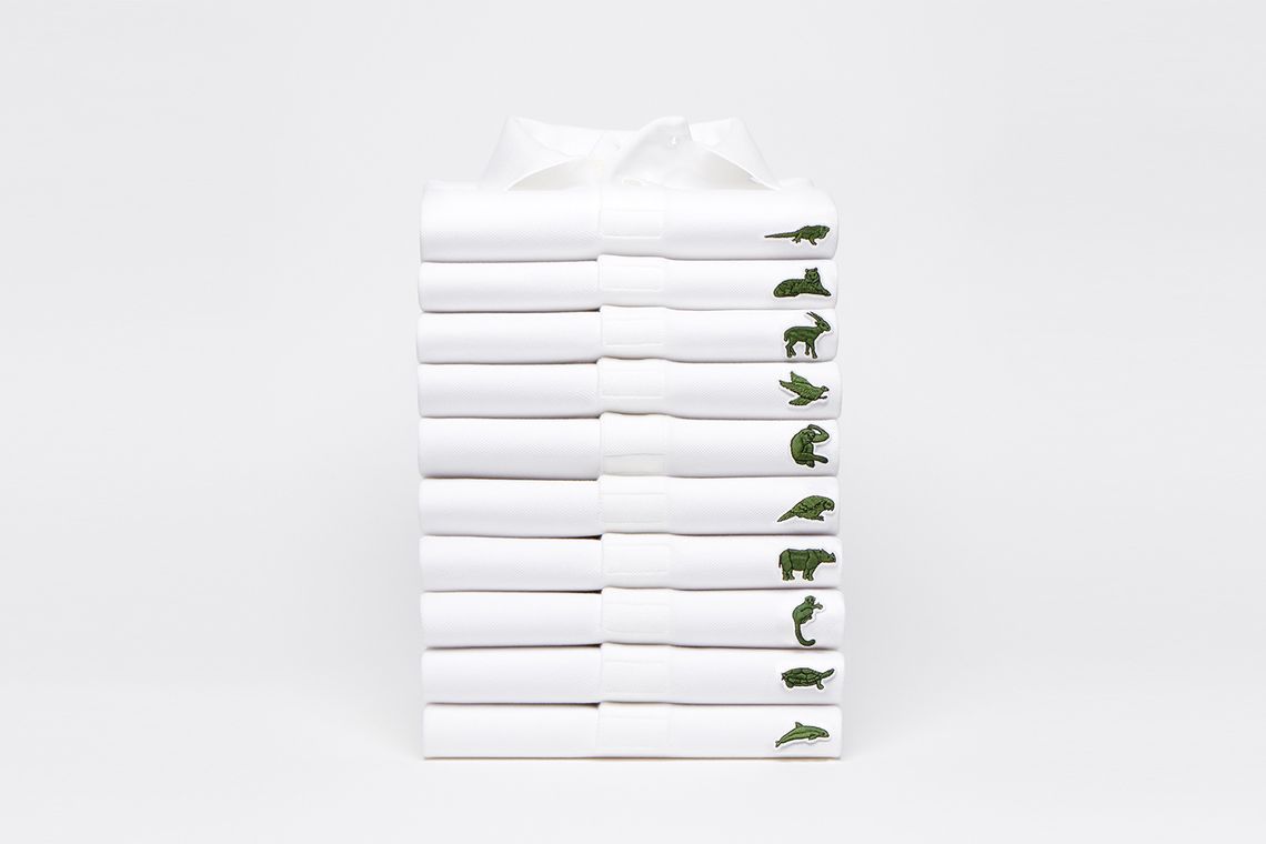 Lacoste zmienia logo z krokodylem na 10 innych zwierząt. Robi to w szczytym celu