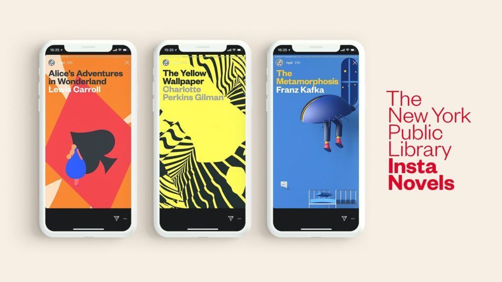 Nowojorska biblioteka stworzyła przepiękne Instagram Stories z klasykami literatury - do czytania i podziwiania