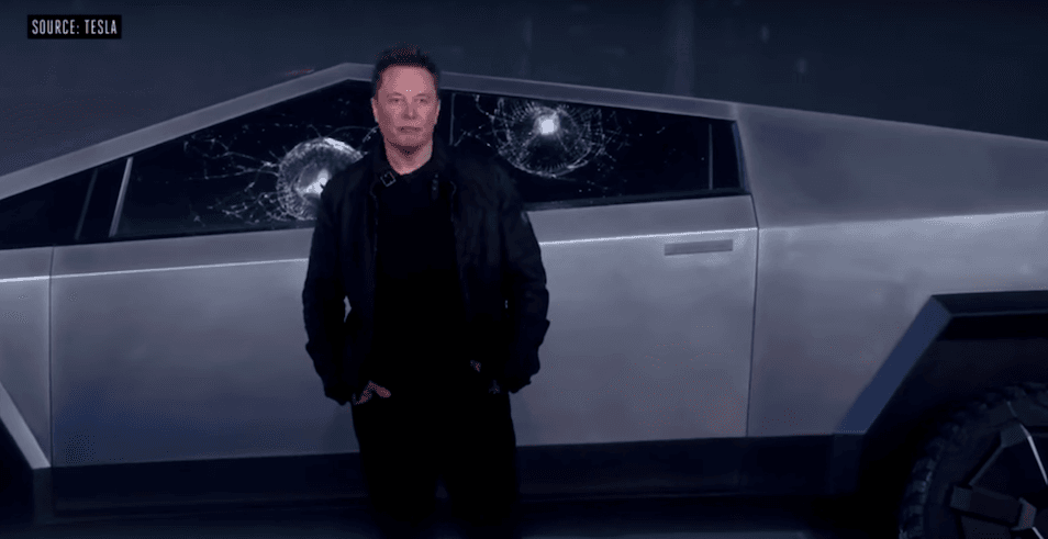 Elon Musk pokazał futurystyczne niezniszczalne auto z podzespołów swojej rakiety. Coś poszło nie tak