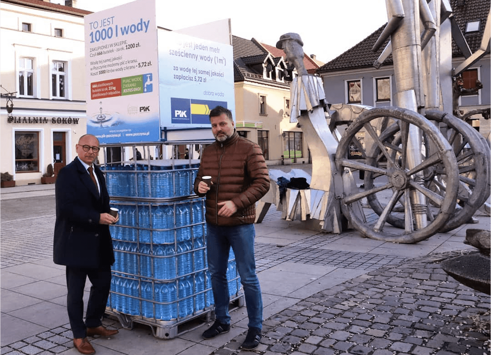 Kranówka – zdrowa i tania. Urzędnicy małego miasta świetnie poradzili sobie z ekologiczną akcją