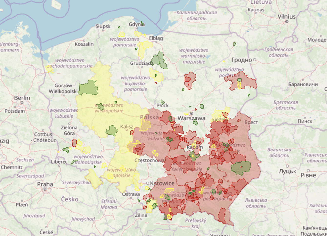Atlas Nienawiści pokazał, gdzie są "strefy anty-LGBT+". Teraz jego autorzy mają stanąć przed sądem