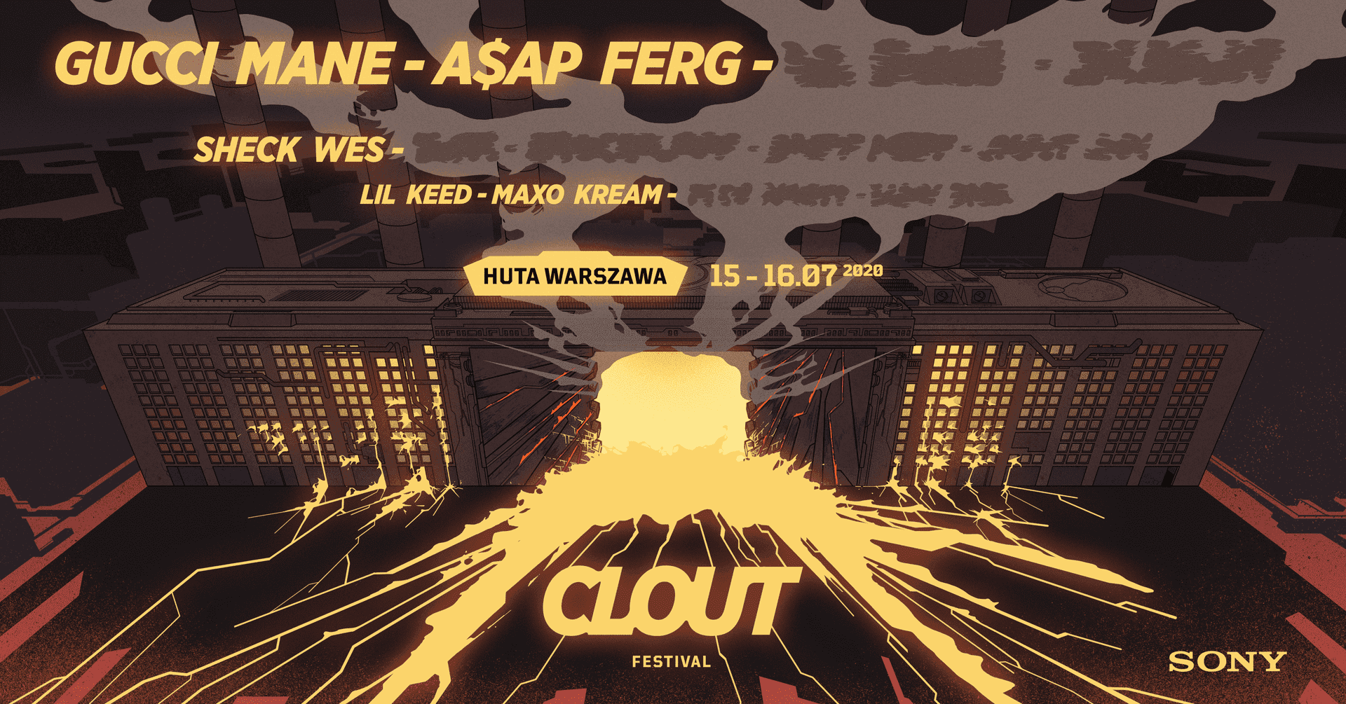 To będzie pierwszy taki festiwal w Polsce! Gucci Mane jedną z gwiazd CLOUT Festivalu w Warszawie