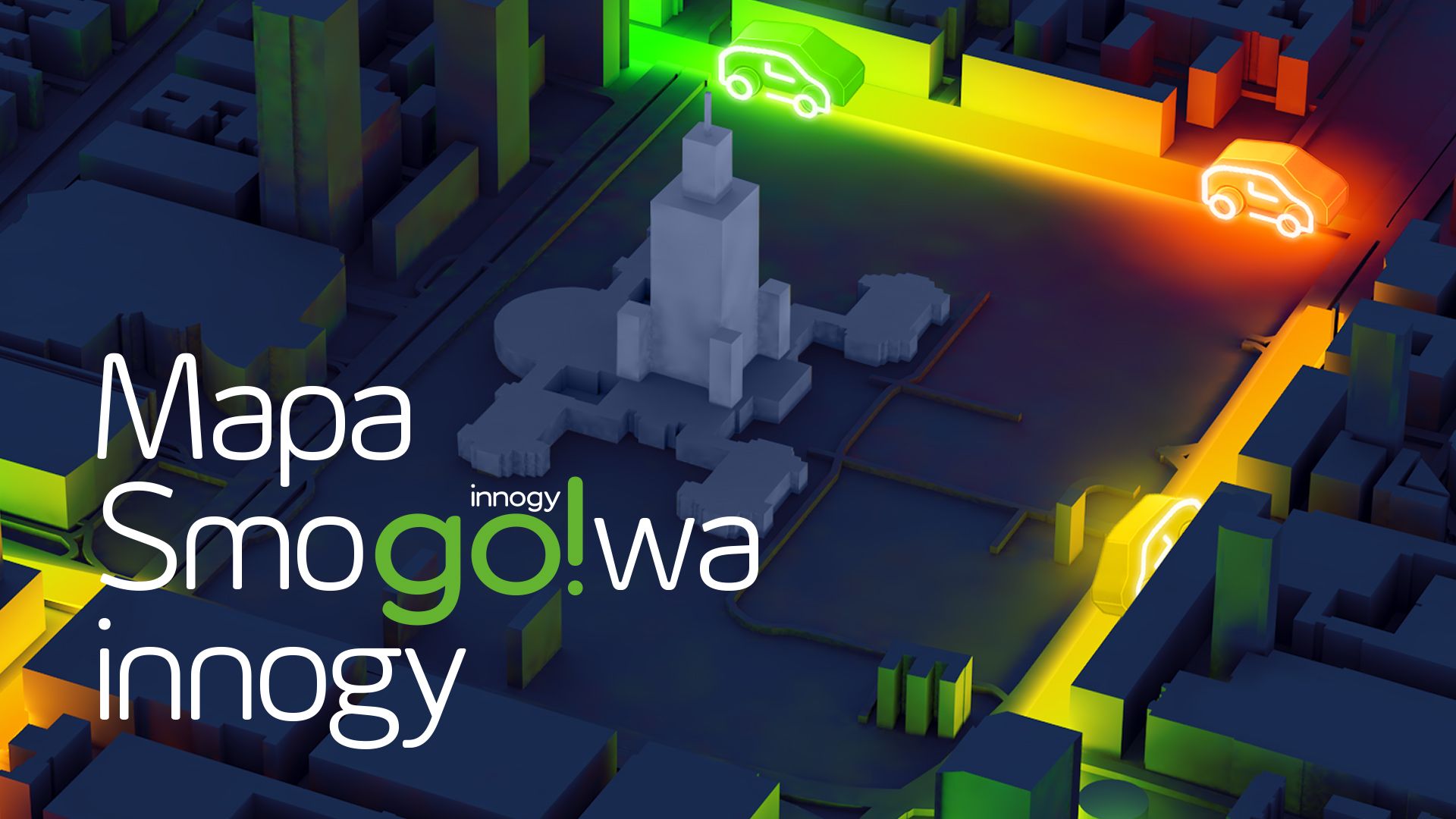 Bezemisyjne auta mierzą jakość powietrza w Warszawie. innogy go! i Airly tworzą Mapę Smogową Warszawy