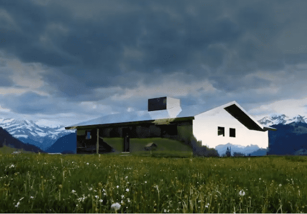 Gdzie kończy się budynek, a zaczyna natura? Poznajcie lustrzane domy Douga Aitkena