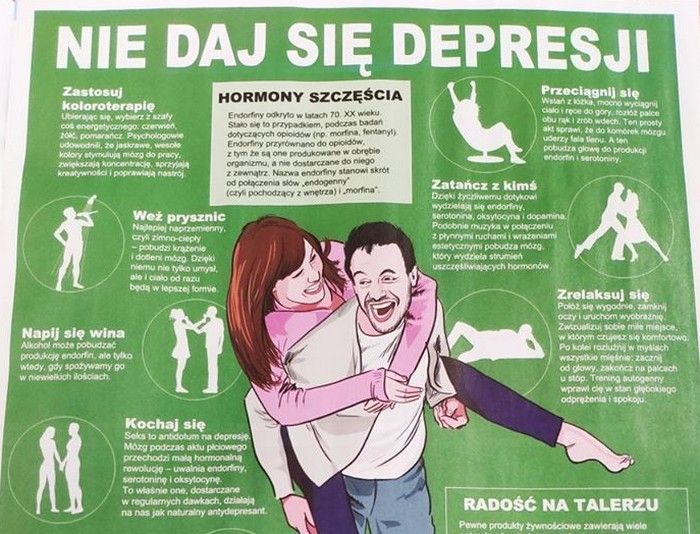 "Angora" radzi, jak nie dać się depresji: urodź dziecko, napij się wina