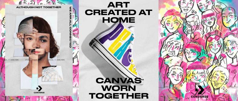Najnowsza kolekcja Peace od Converse łączy artystów z całego świata
