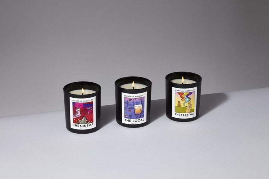 Powspominaj życie przed pandemią ze świeczkami o zapachach ulubionych miejsc: baru, festiwalu, kina