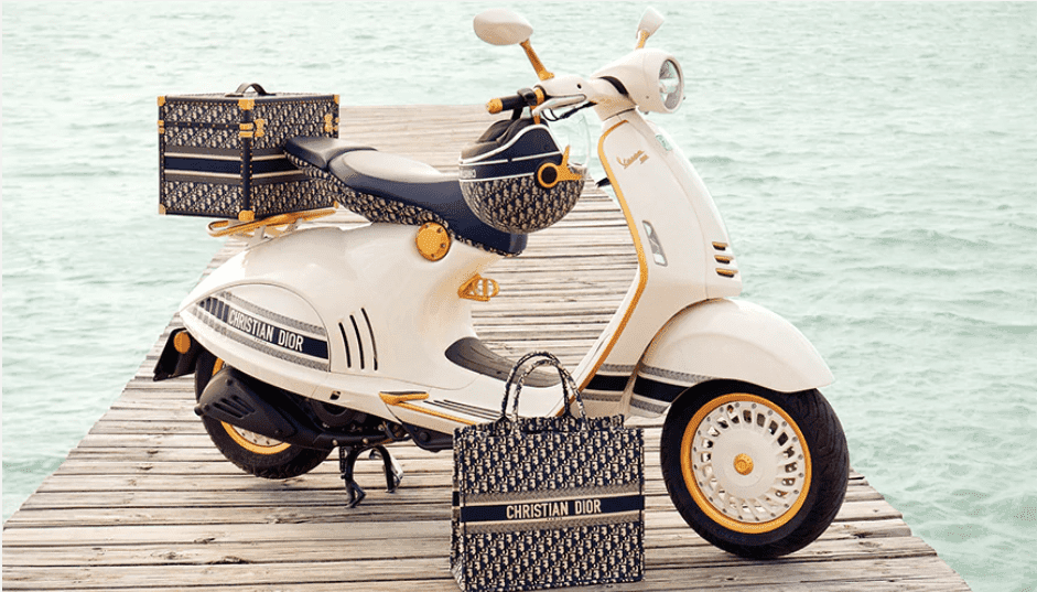 Dior x Vespa. Kultowe skutery łączą siły z ikoną mody