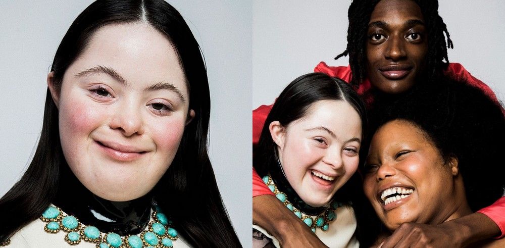 Modelka z zespołem Downa w nowej kampanii Gucci Beauty