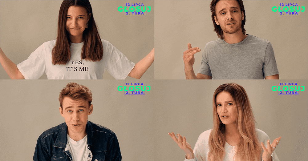 Boczarska, Frycz, Maffashion, Musiał, Wieniawa, Blowek i inni przekonują do głosowania 12 lipca [wideo]