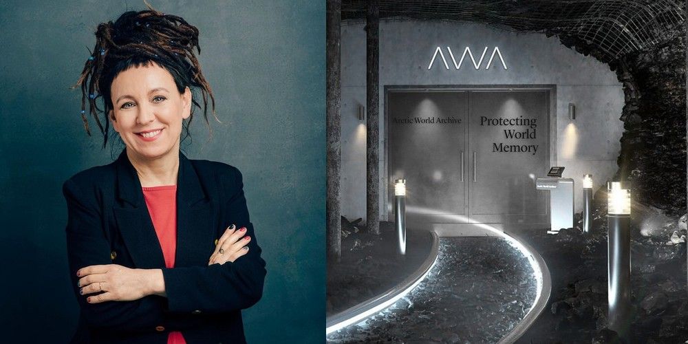 Na wypadek katastrofy twórczość Olgi Tokarczuk trafi do Biblioteki Końca Świata w Arktyce