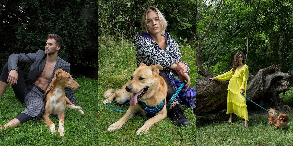 Modelki i modele z programu Top Model pomagają zwierzętom pozując do charytatywnego kalendarza