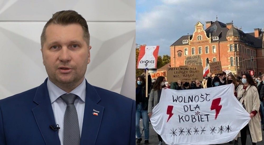 Strajk Kobiet. Czarnek zapowiada konsekwencje wobec uniwersytetów i szkół