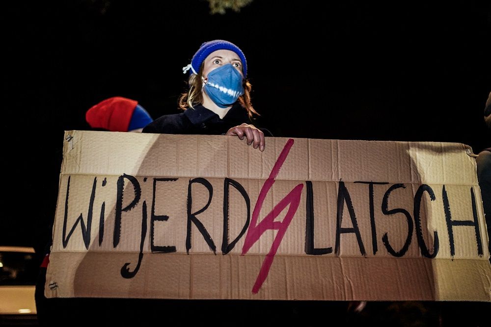 Aktywistki zburzyły spokój Julii Przyłębskiej w jej berlińskiej willi