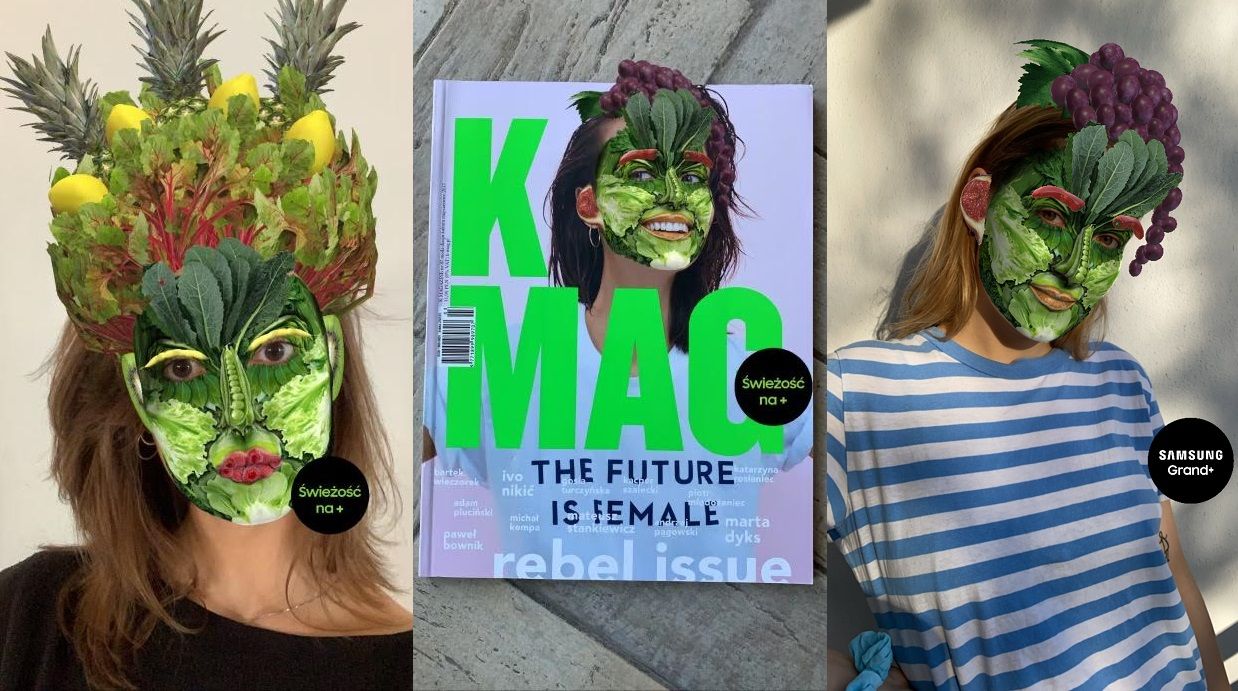 Samsung stworzył surrealistyczny filtr #FreshFace inspirowany obrazami Giuseppe Arcimboldo