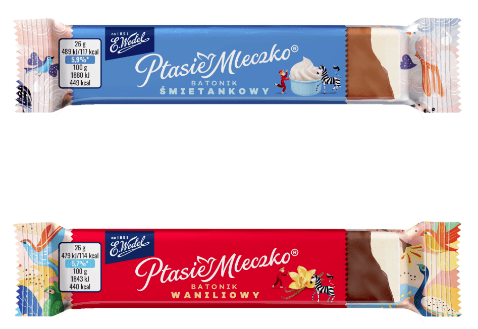 Już nie da się zjeść za dużo Ptasiego Mleczka. Powstało Ptasie Mleczko batonik