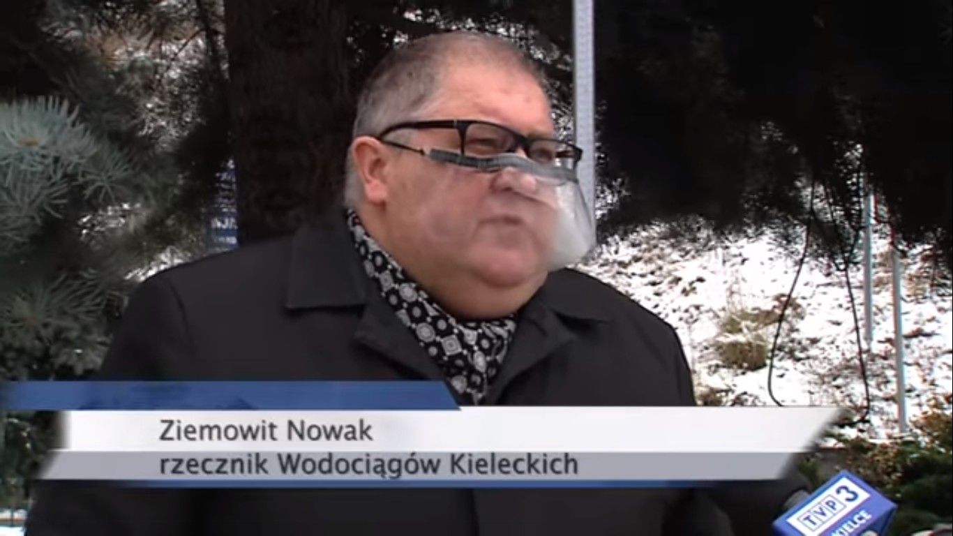 Rzecznik Wodociągów Kieleckich strollował TVP i stał się hitem internetu