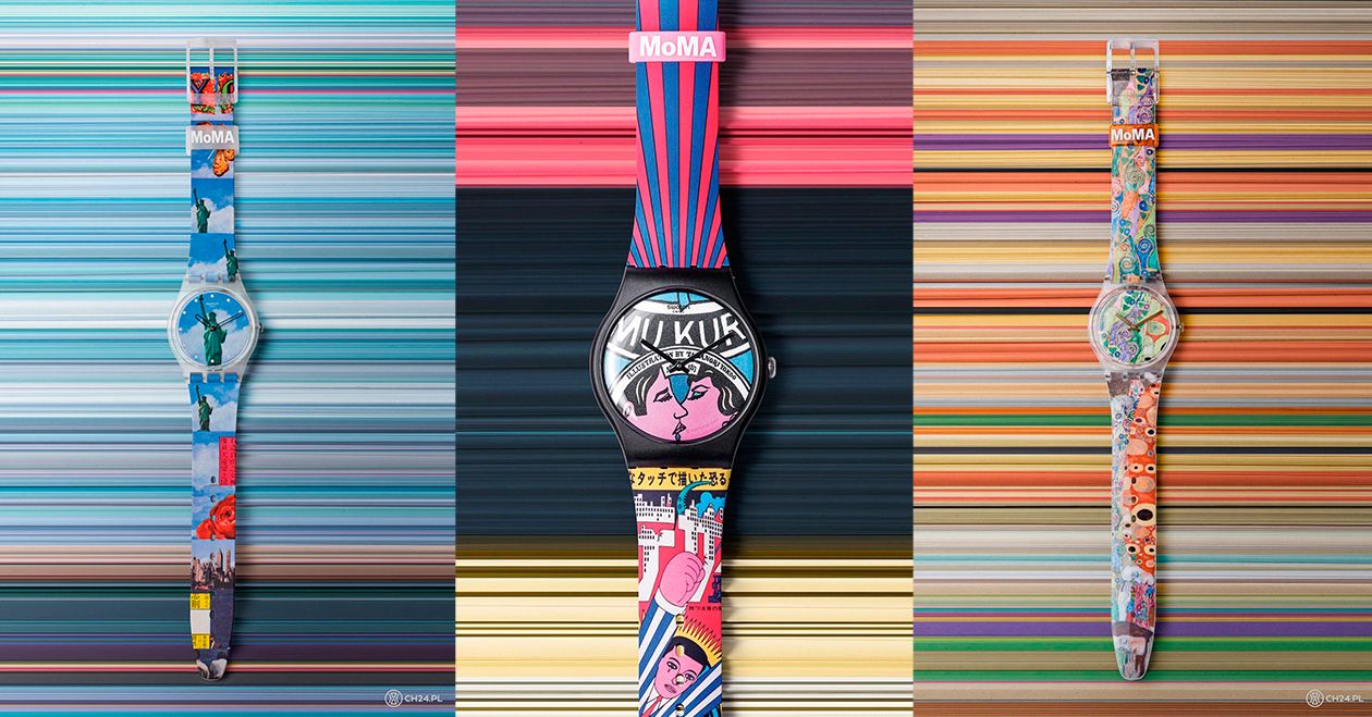 Sztuka na nadgarstku, czyli nowojorskie MoMA łączy siły z zegarkami Swatch