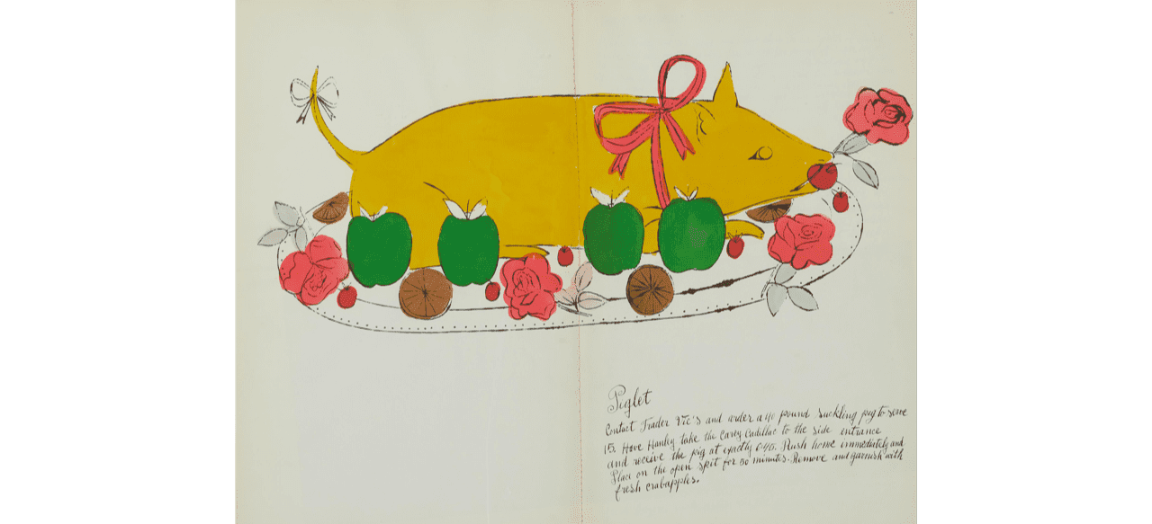 Satyryczna książka kucharska Andy'ego Warhola została wystawiona na aukcję