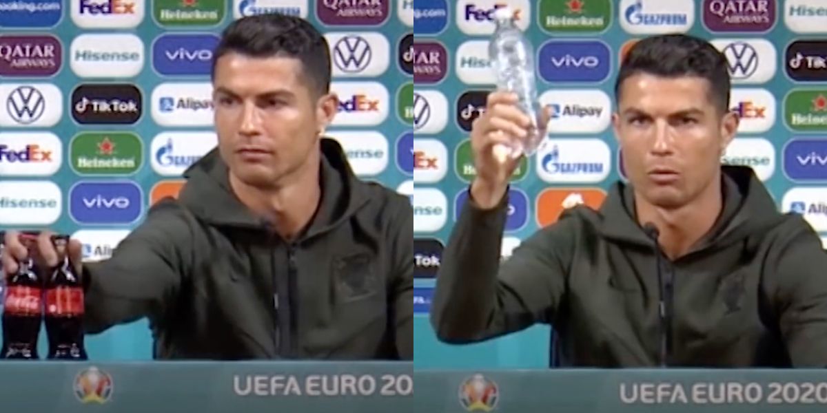 Jeden gest Cristiano Ronaldo sprawił, że Coca-Cola straciła 4 miliardy dolarów