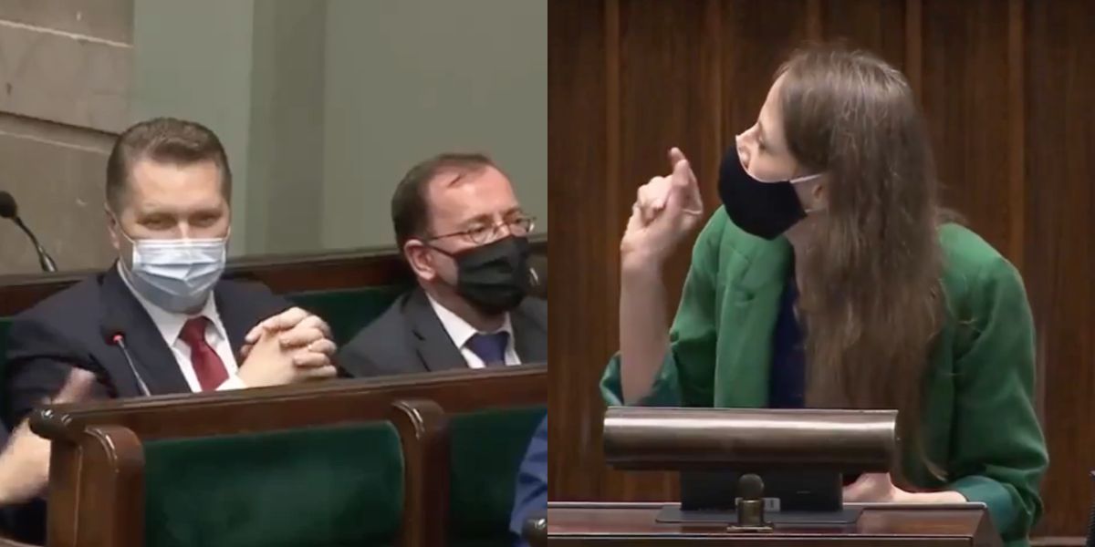 Posłanka Lewicy mówi o samobójstwach uczniów LGBT+, a PiS wiwatuje. Poszło o komentarz Czarnka