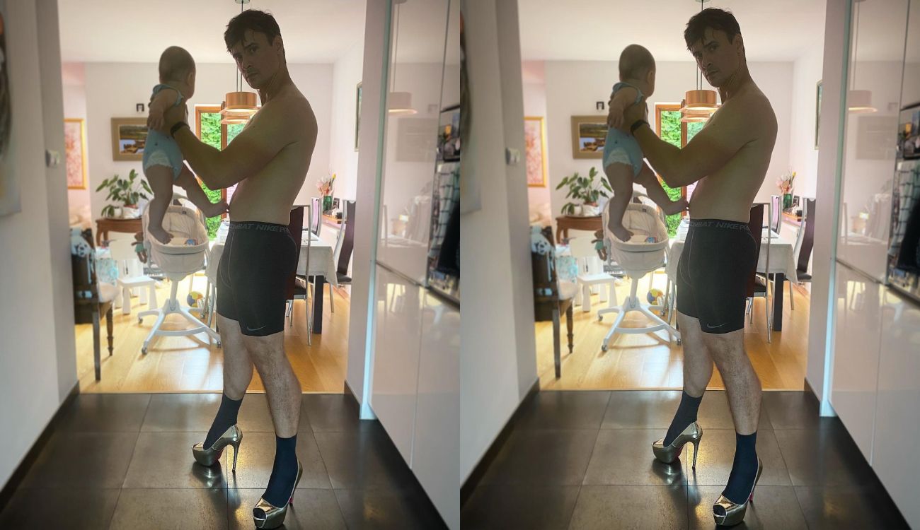 Elektryzujący Mateusz Damięcki jako drag queen w klipie duetu SARAPATA