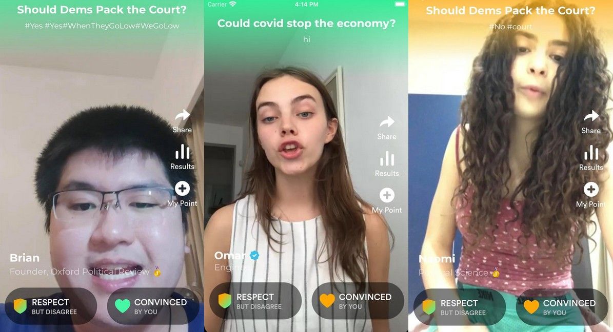 Nowa apka działa jak TikTok, ale zachęca do dyskusji na ważne tematy społeczne