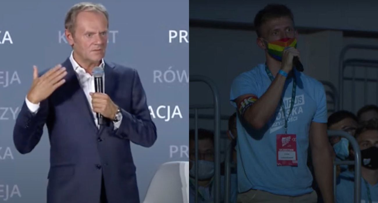 „Kiedy będę mógł wziąć ślub ze swoim chłopakiem?”. Tusk odpowiedział, ale zdania są podzielone