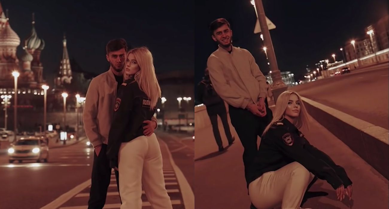 Para influencerów skazana na więzienie za nieprzyzwoite zdjęcie przed rosyjską katedrą