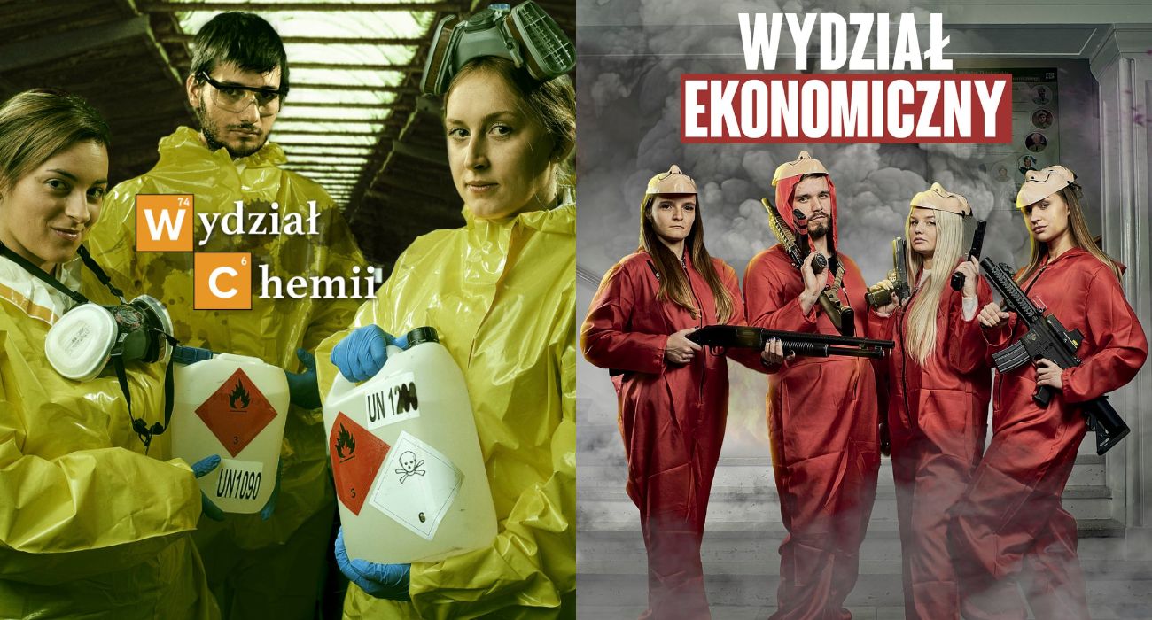 Ten uniwerek umie w marketing! Studenci jako postacie kultowych filmów i seriali