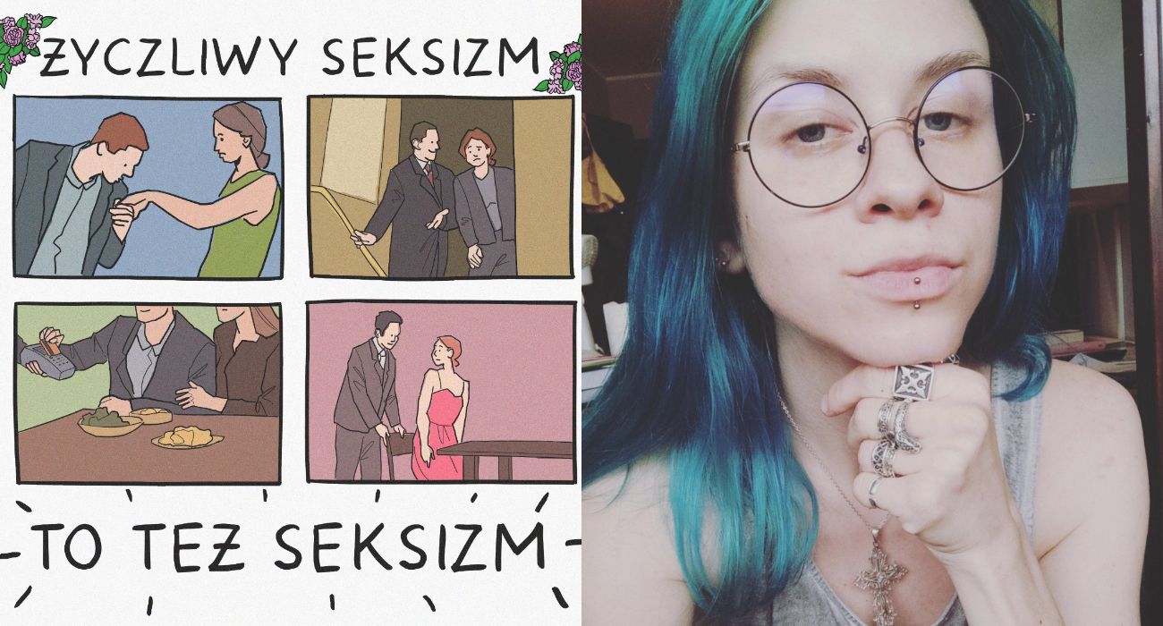Płacenie za rachunek i otwieranie drzwi. Ilustratorka rozpętała dyskusję o „życzliwym seksizmie"