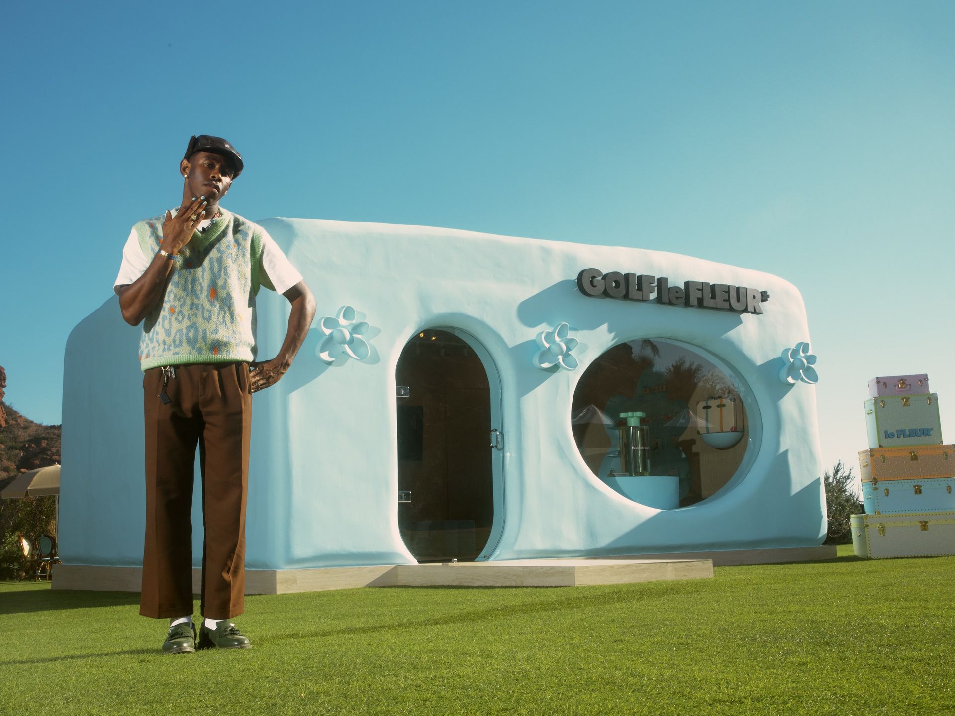 Tyler, the Creator promuje nową paletę lakierów do paznokci Golf le Fleur*