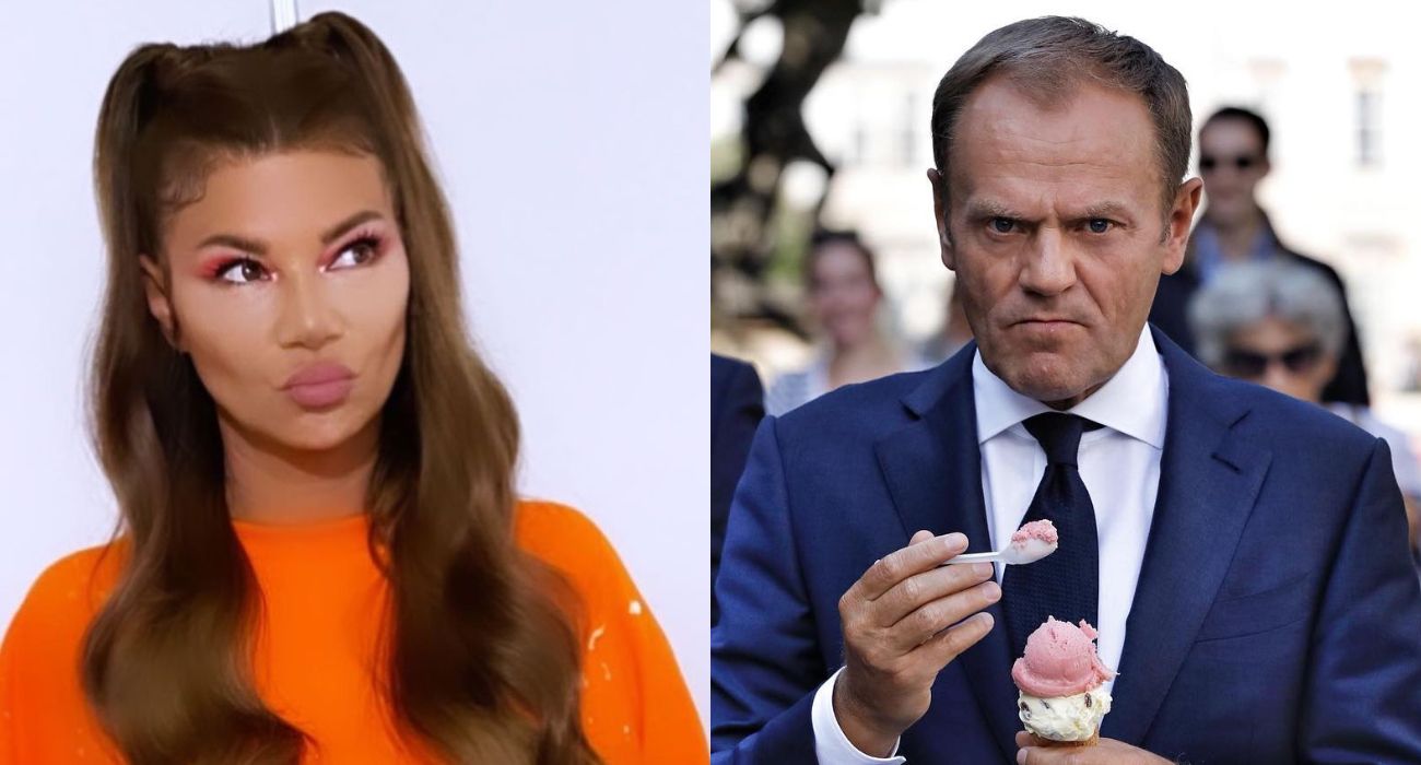 „Dobrze poznaje, kto jest człowiekiem". Tusk śmieszkuje z opowieści Górniak o reptilianach