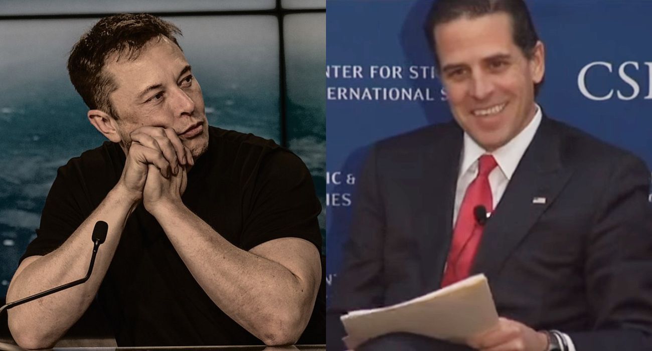 Elon Musk wyśmiewa ujawnione filmiki syna Bidena, który nie stroni od prostytutek i narkotyków