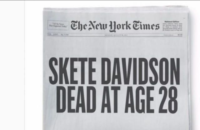 Ye West uśmiercił Pete'a Davidsona w „The NY Times"