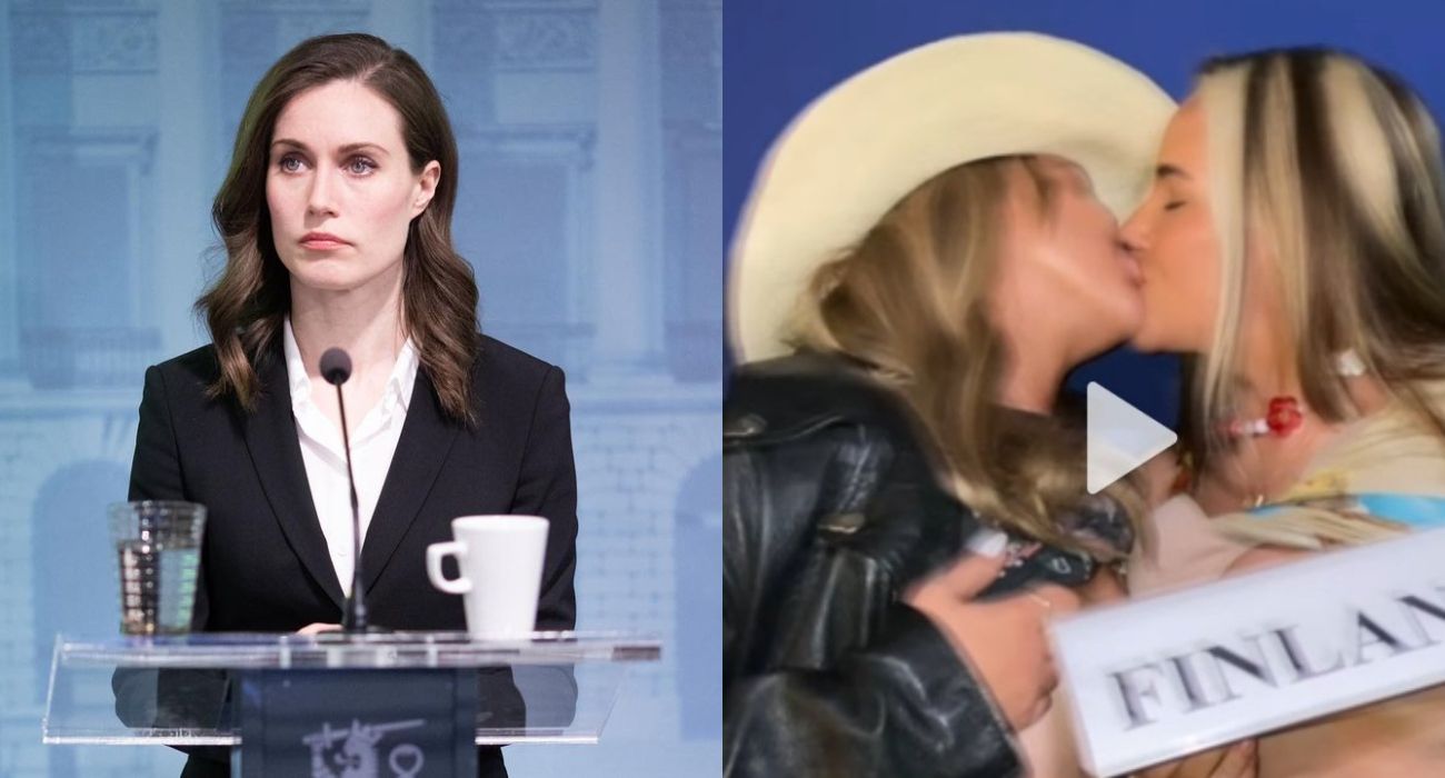 Premierka Finlandii przeprasza za roznegliżowane koleżanki całujące się w jej rezydencji