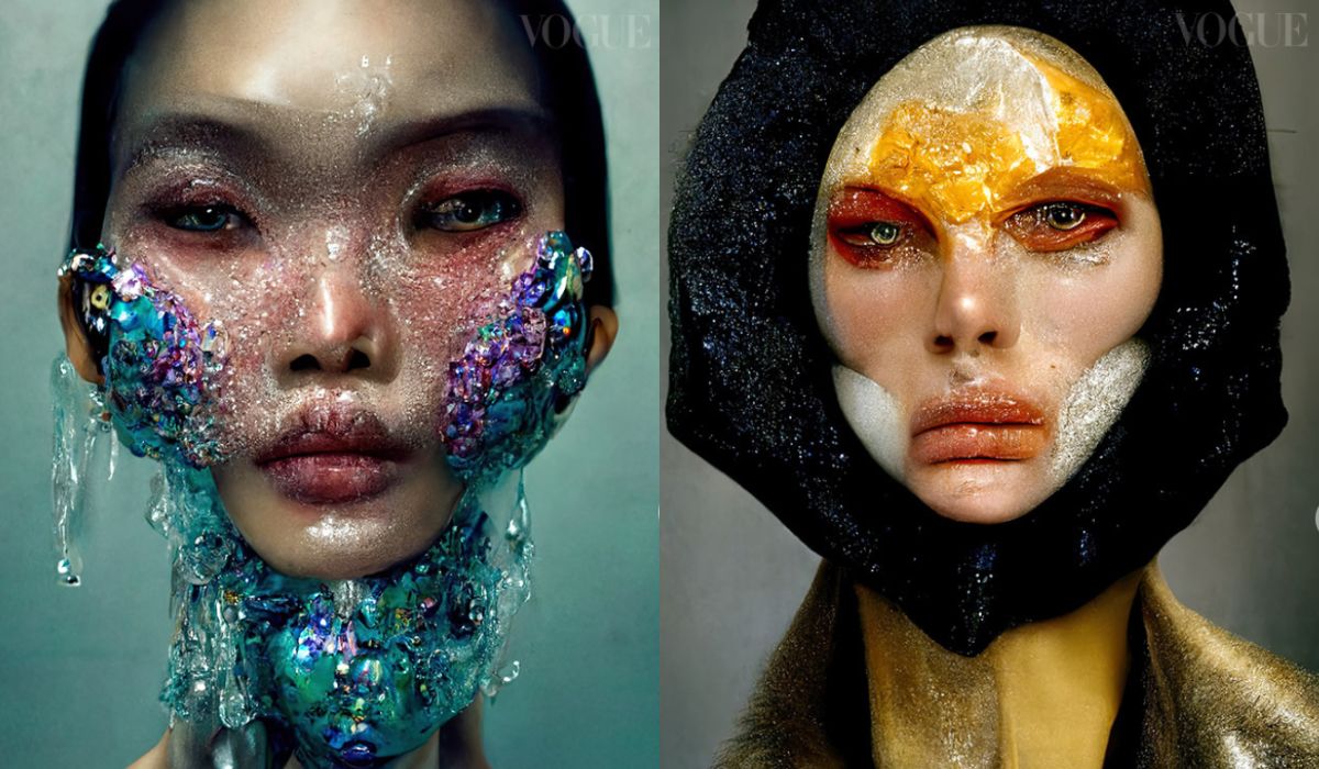 Metaludzie przyszłości. Modelki wygenerowane przez sztuczną inteligencję w nowym „Vogue'u”