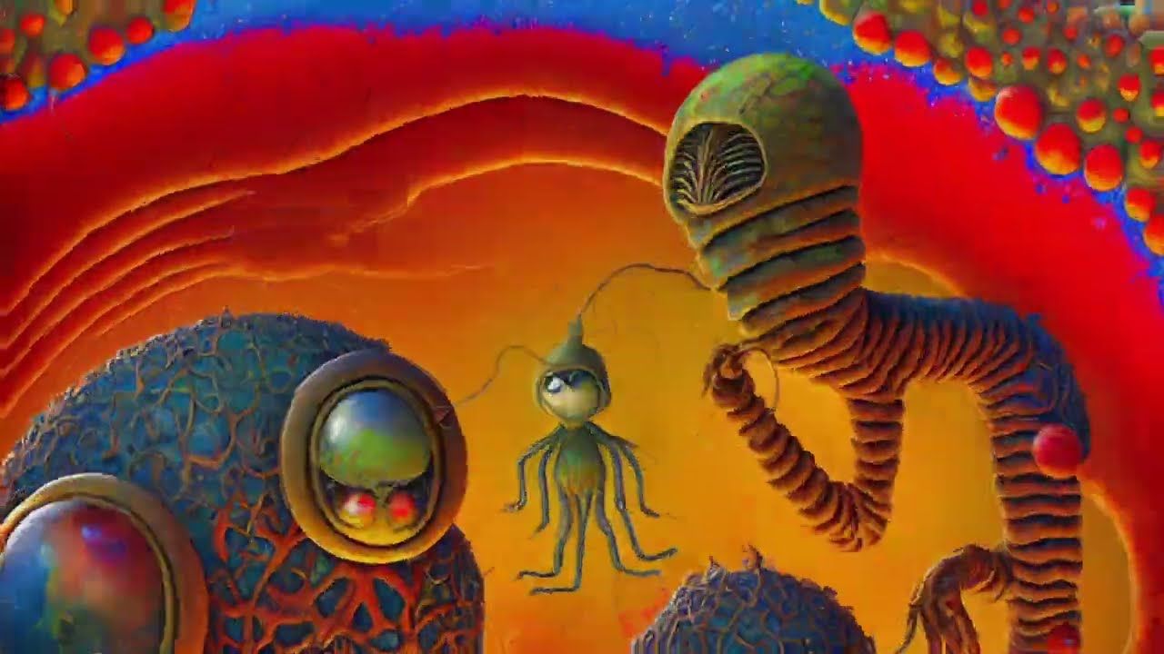 AI tworzy psychodeliczny teledysk do dubstepowej produkcji Allena