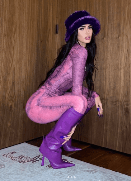 Megan Fox, Alonzo Arnold i DreamDoll w różowej kolekcji Diesla