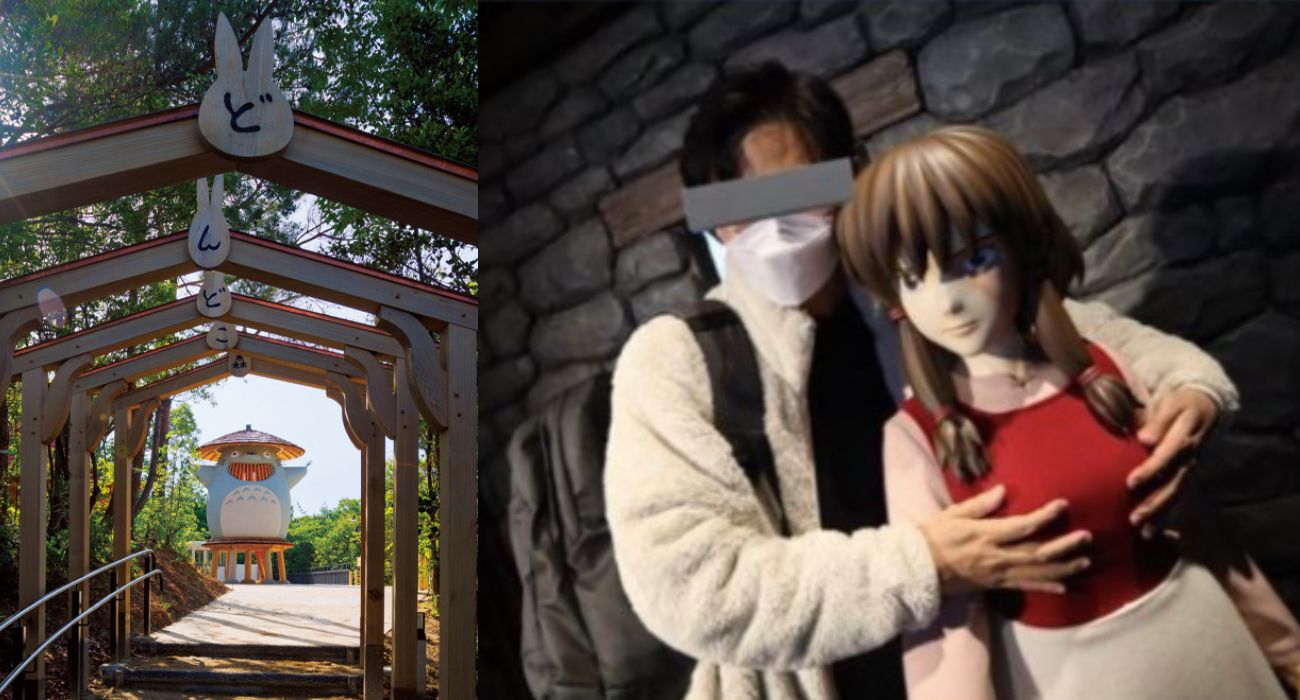 Nowy park rozrywki Studio Ghibli – zwiedzający obmacują rzeźby