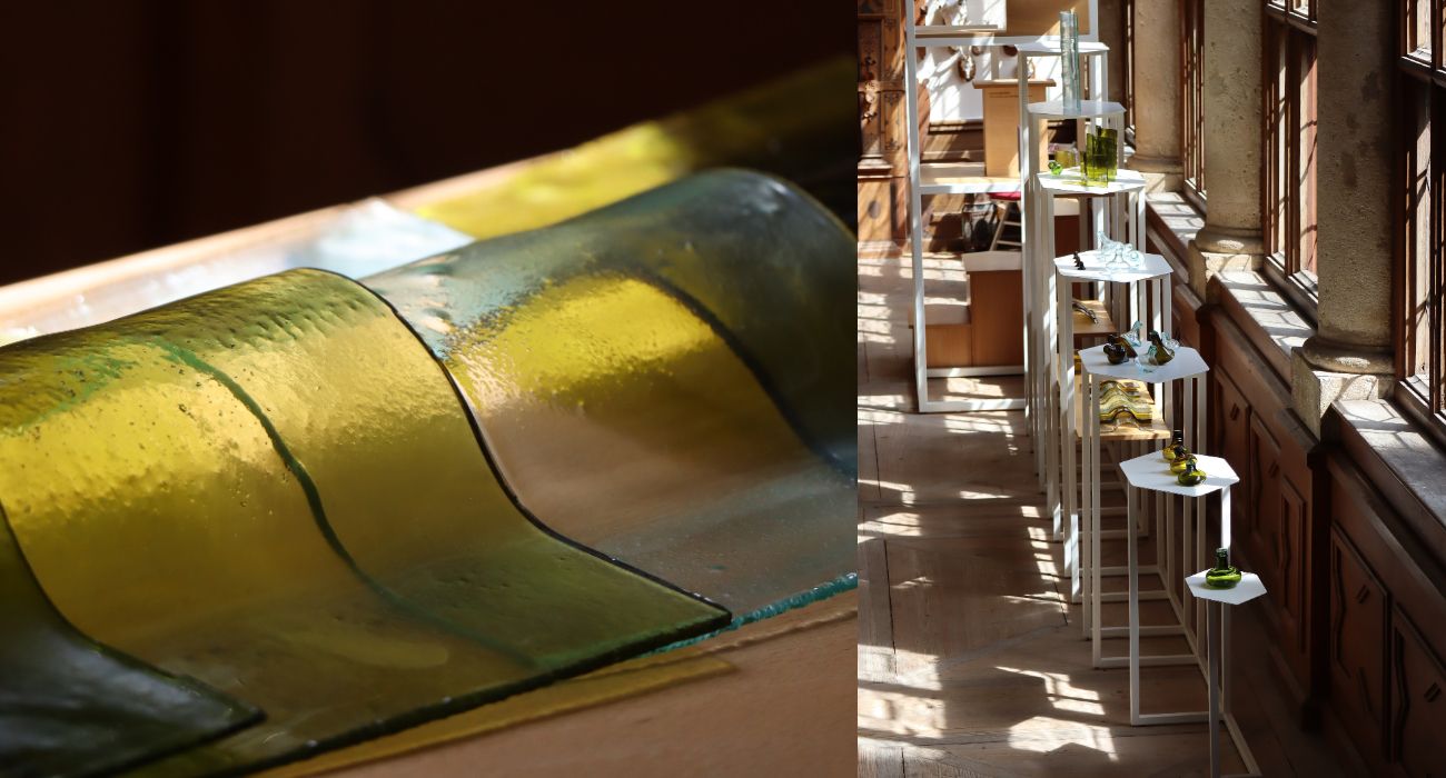 Szklane perpetuum mobile w średniowiecznym zamku. Polska designerka na prestiżowej wystawie eksploruje potencjał szkła