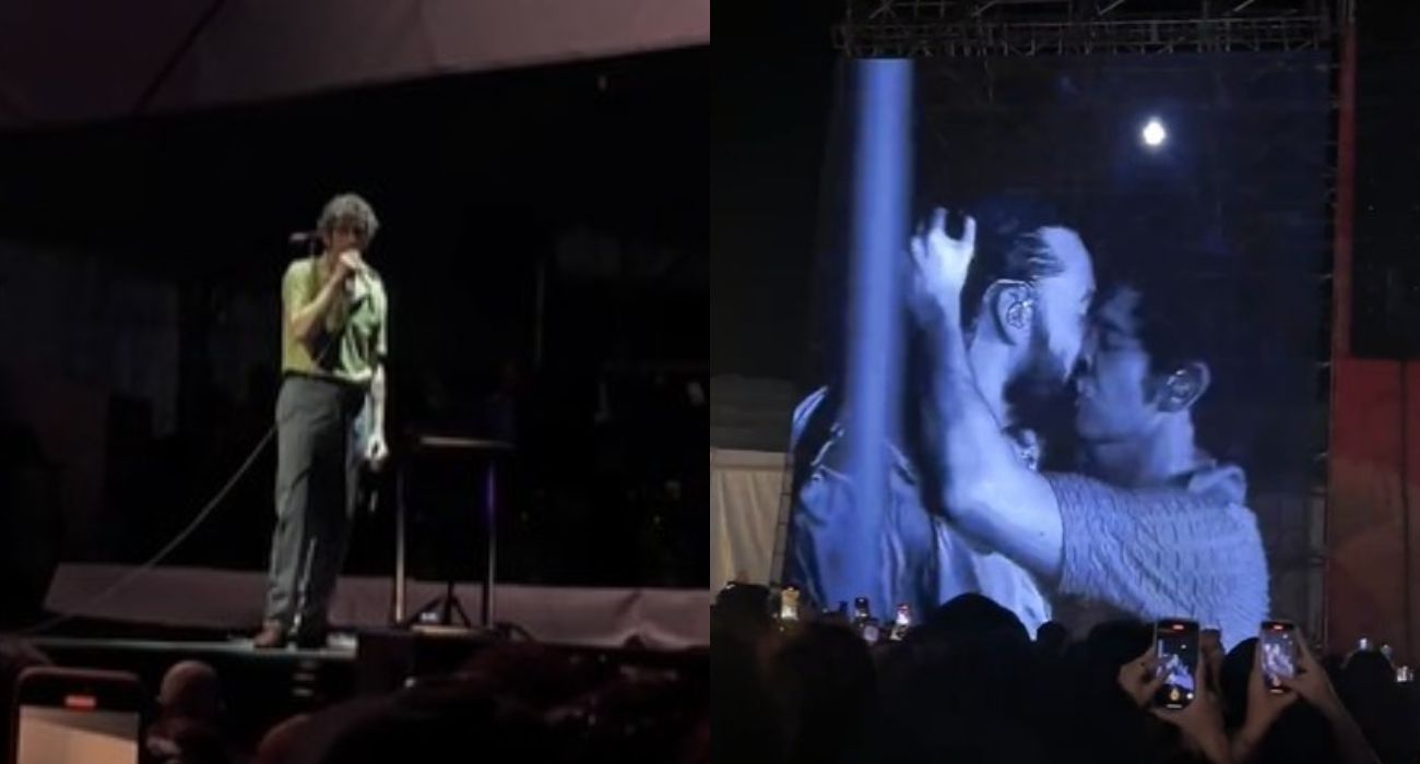 The 1975 wywołali skandal. Po męskim pocałunku na scenie odwołano cały festiwal [WIDEO]