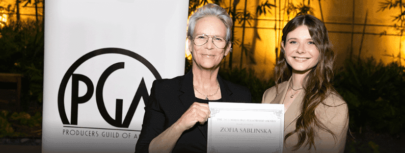 Polka ze stypendium Amerykańskiej Gildii Producentów. Wręczyła je sama Jamie Lee Curtis!